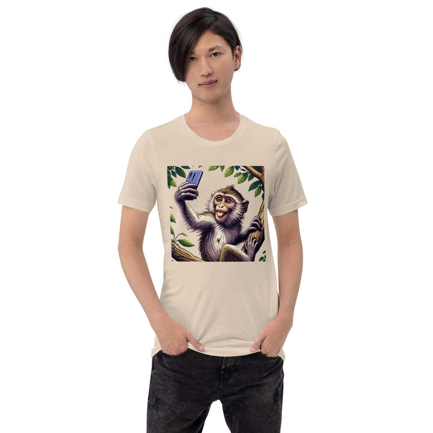"Monkey Selfie" Unisex Shirt