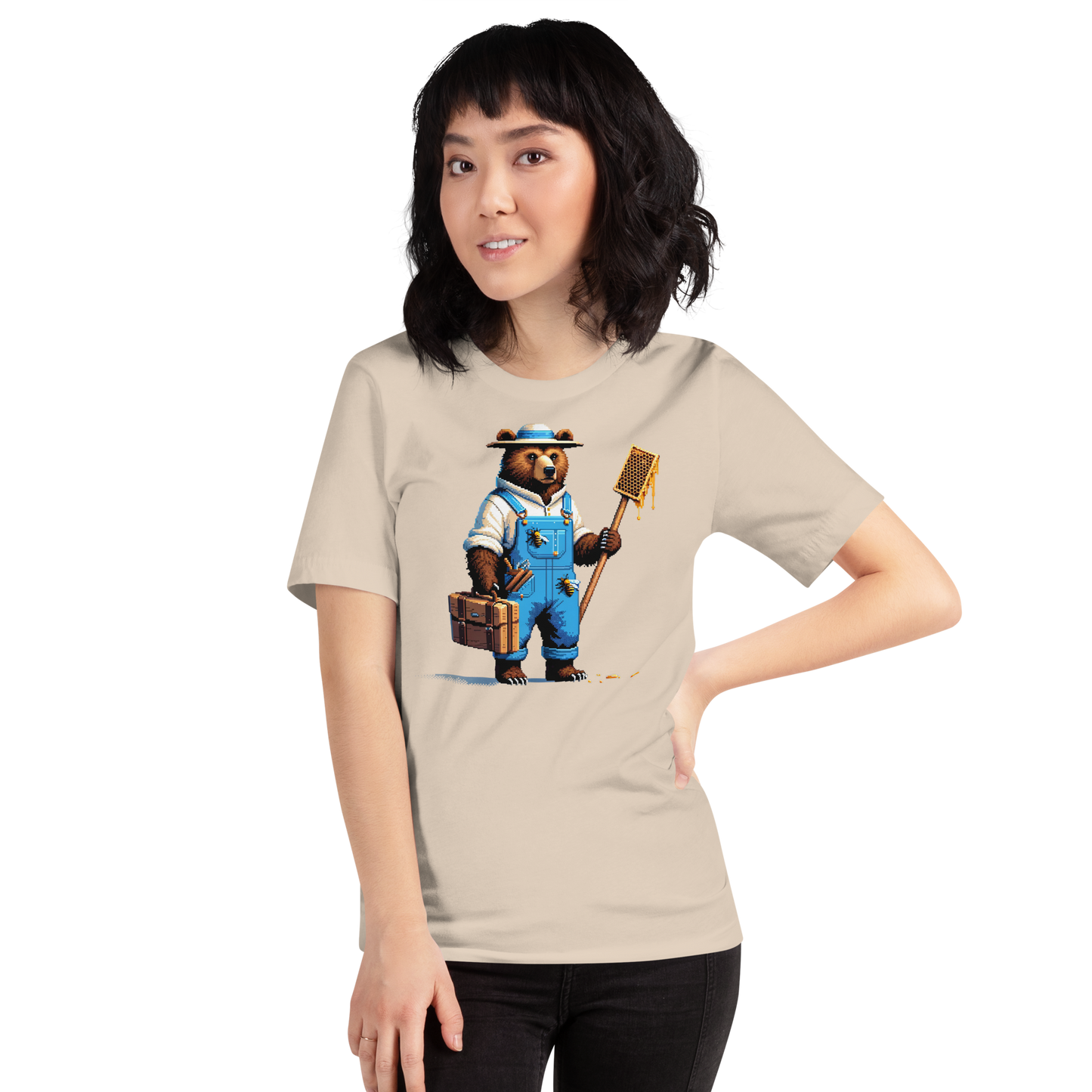 "Beekeeper Bear" Unisex Shirt