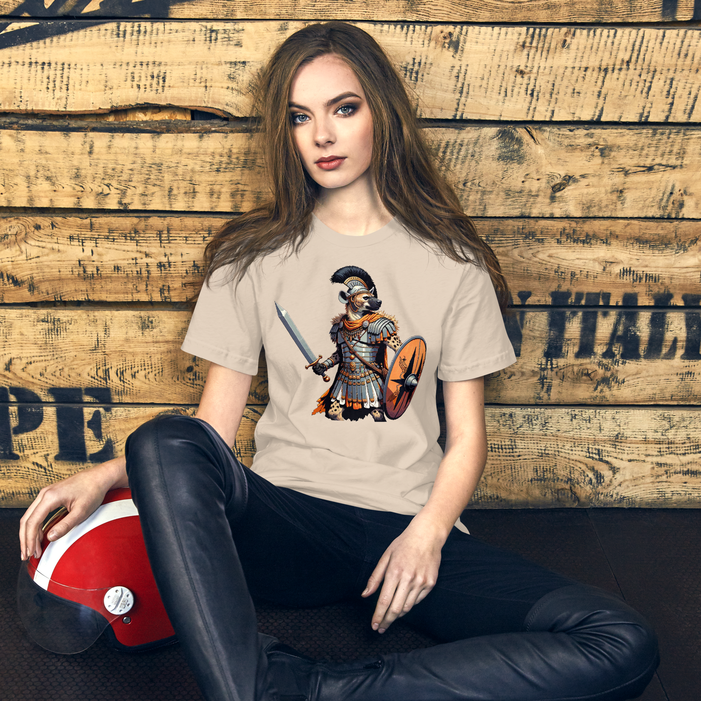 "Roman Gladiator Hyena" Unisex Shirt