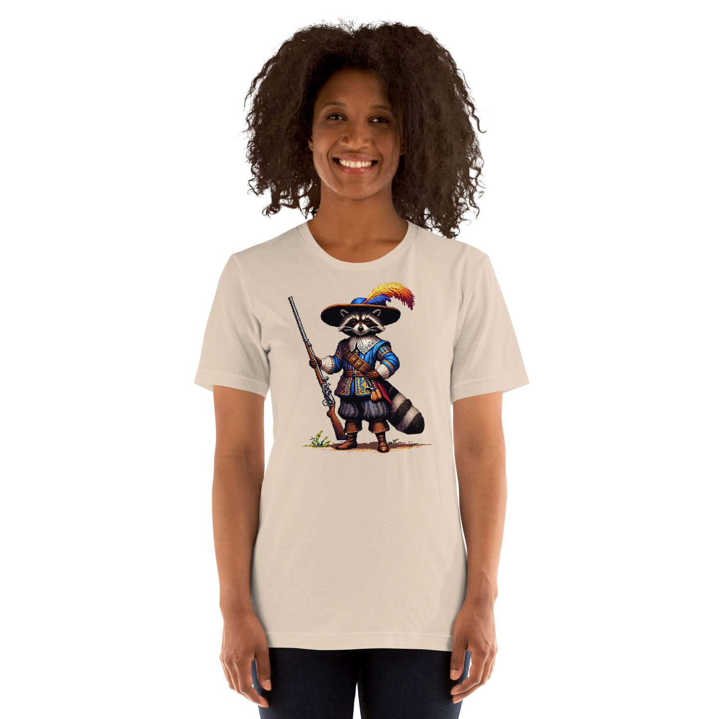"Raccoon Musketeer" Unisex Shirt