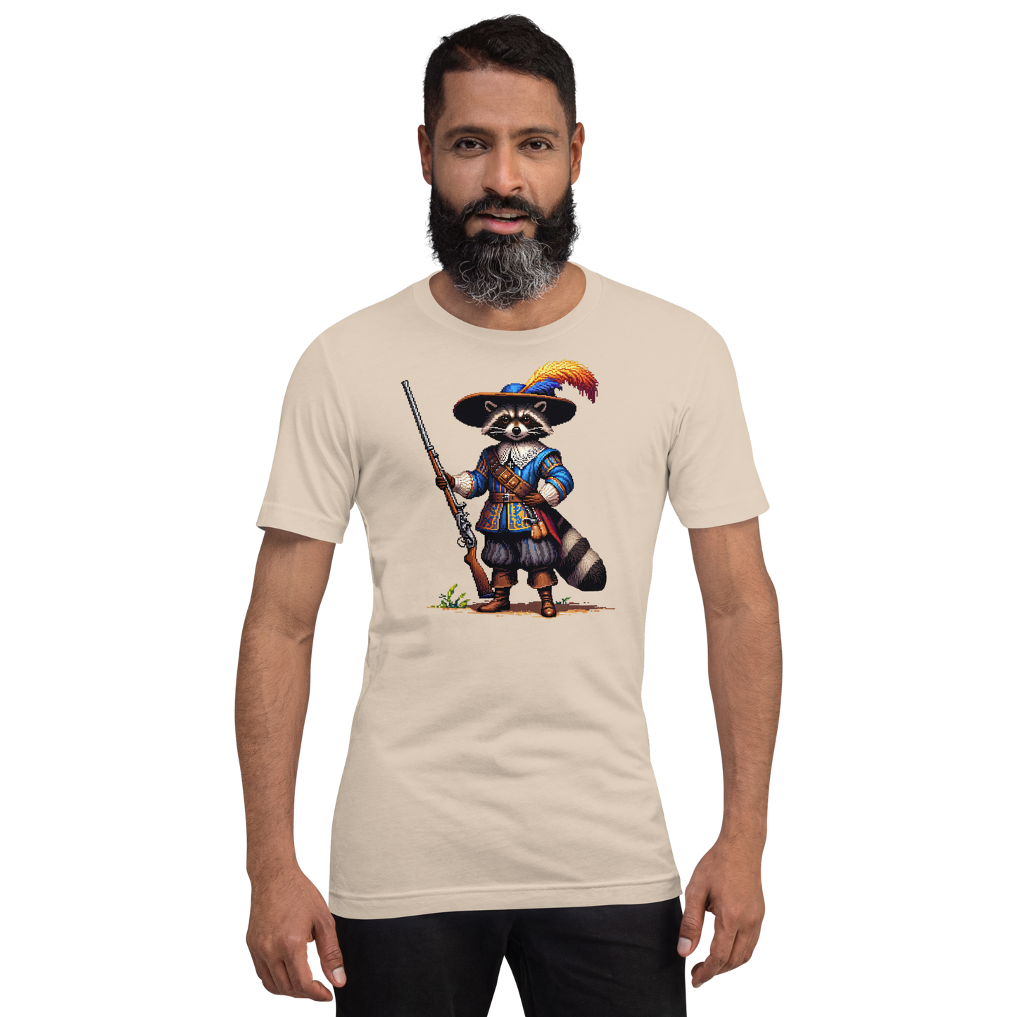 "Raccoon Musketeer" Unisex Shirt
