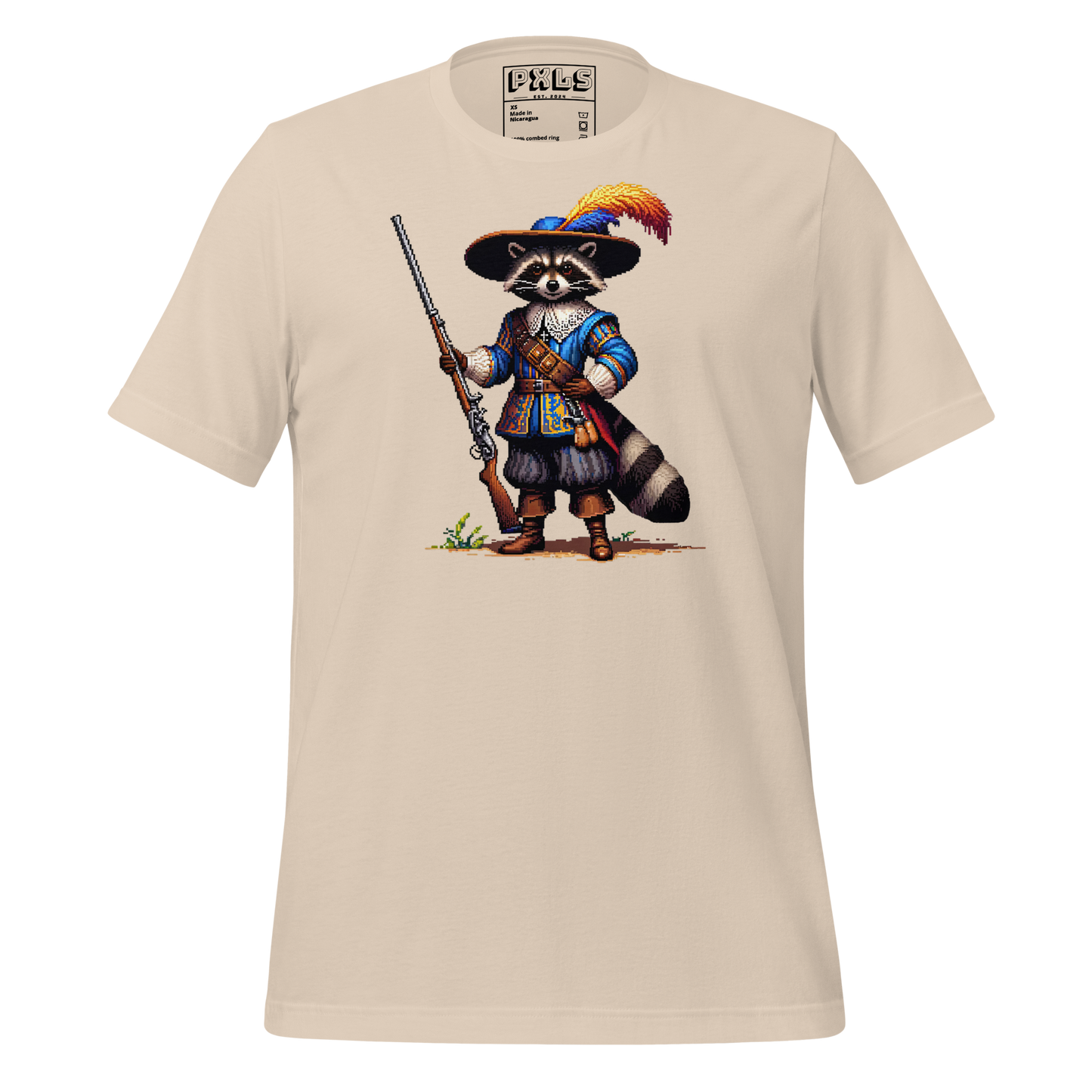 "Raccoon Musketeer" Unisex Shirt