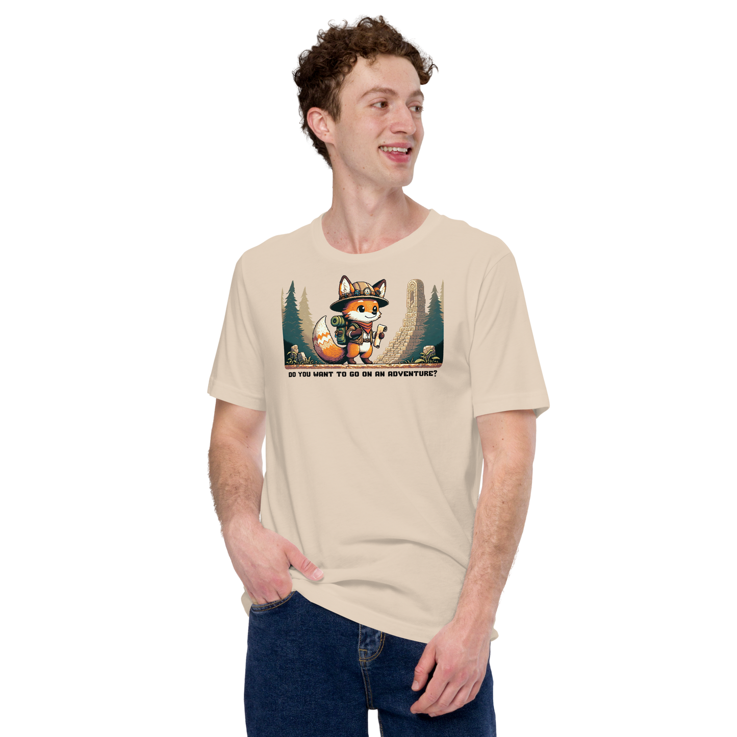 "The Spirit of Adventure" Unisex Shirt w/ Text