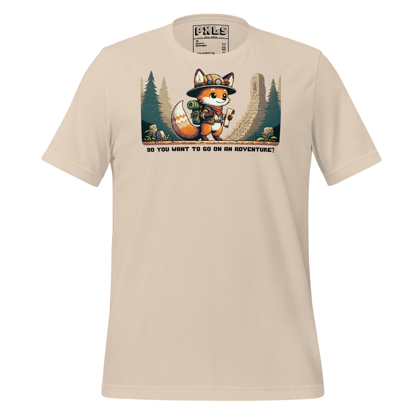 "The Spirit of Adventure" Unisex Shirt w/ Text