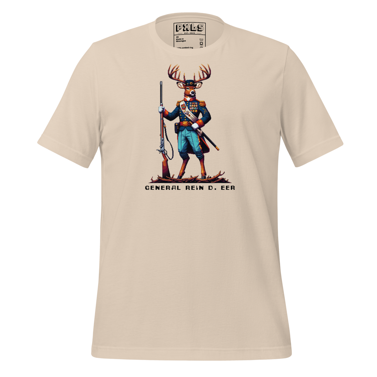 "General Rein D. Eer" Unisex Shirt w/ Text