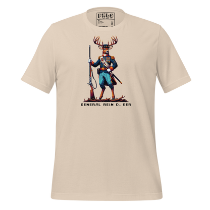"General Rein D. Eer" Unisex Shirt w/ Text