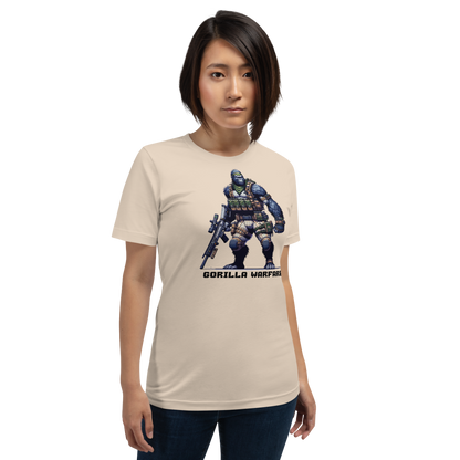 "Gorilla Warfare" Unisex Shirt w/ Text