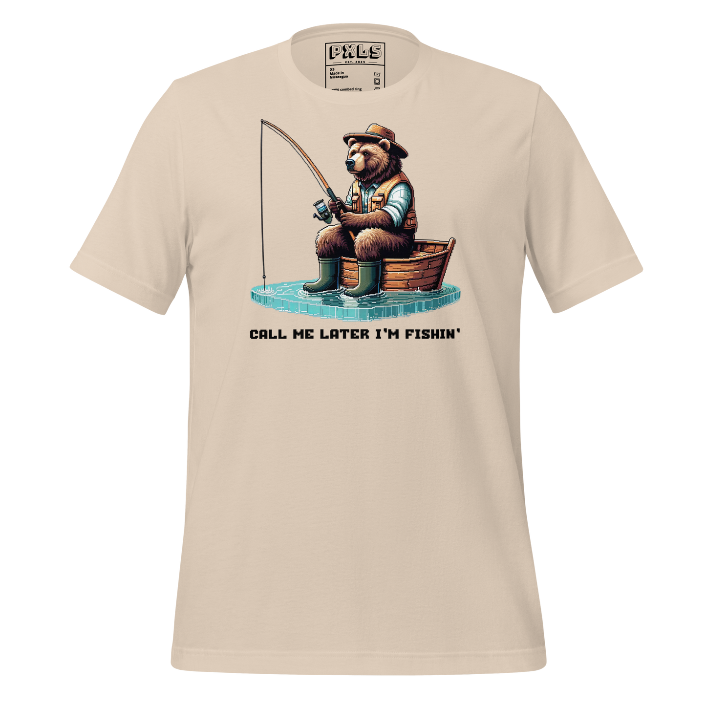 "Gone Fishin" Unisex Shirt w/ Text