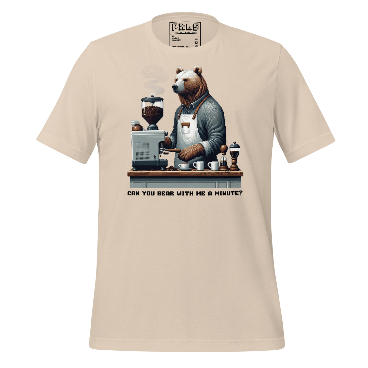 "Bearista" Unisex Shirt w/ Text