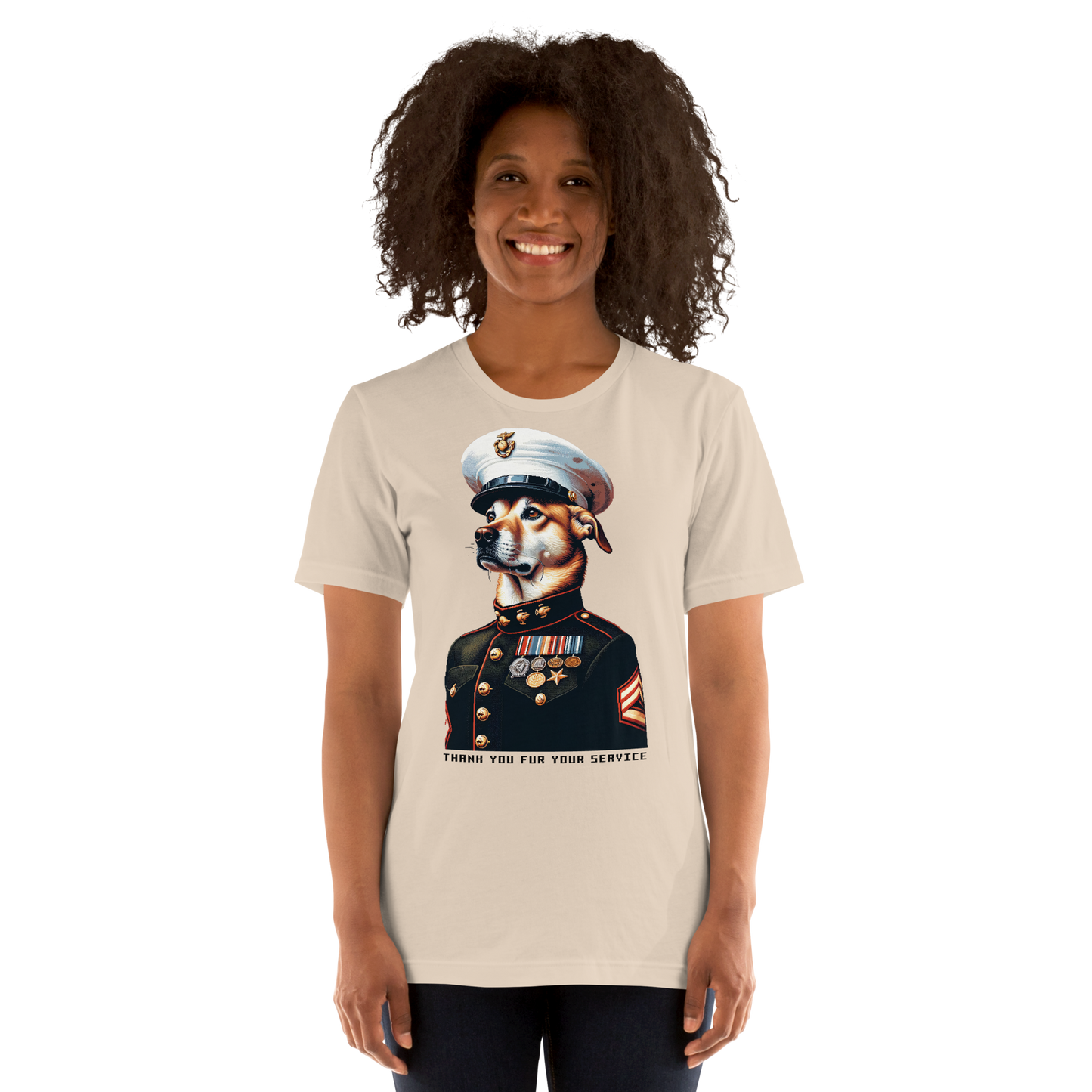 "Thank You Fur Your Service" Unisex Shirt w/ Text