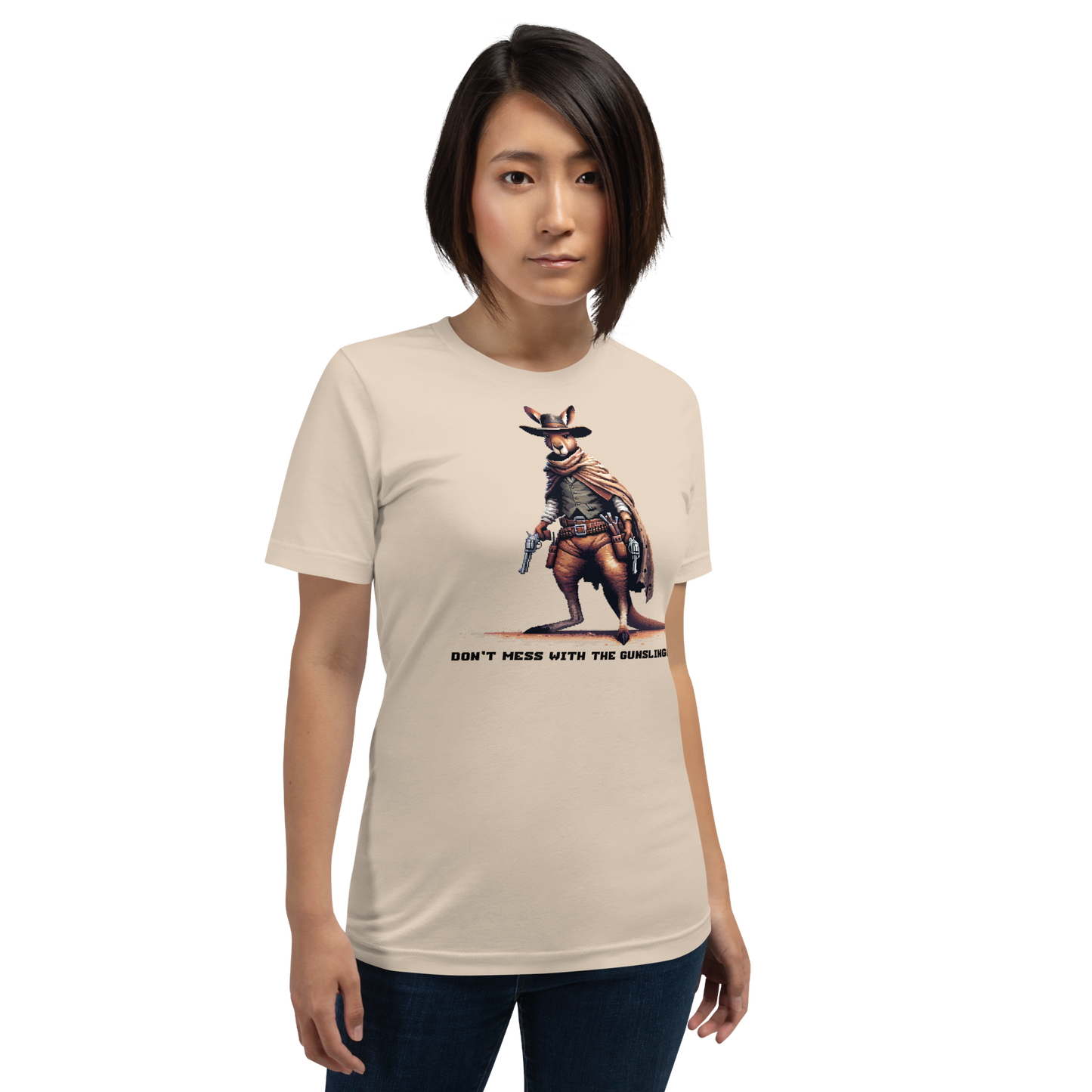 "Gunslingeroo" Unisex Shirt w/ Text