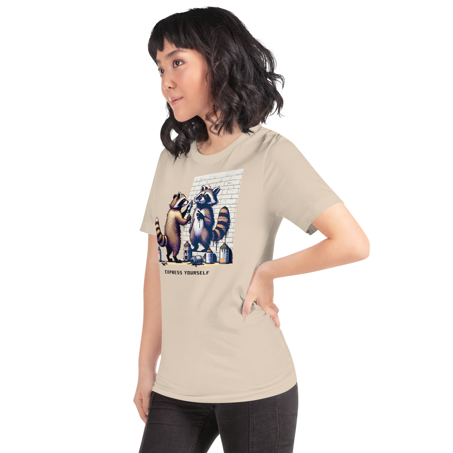 "Graffiticoon" Unisex Shirt w/ Text