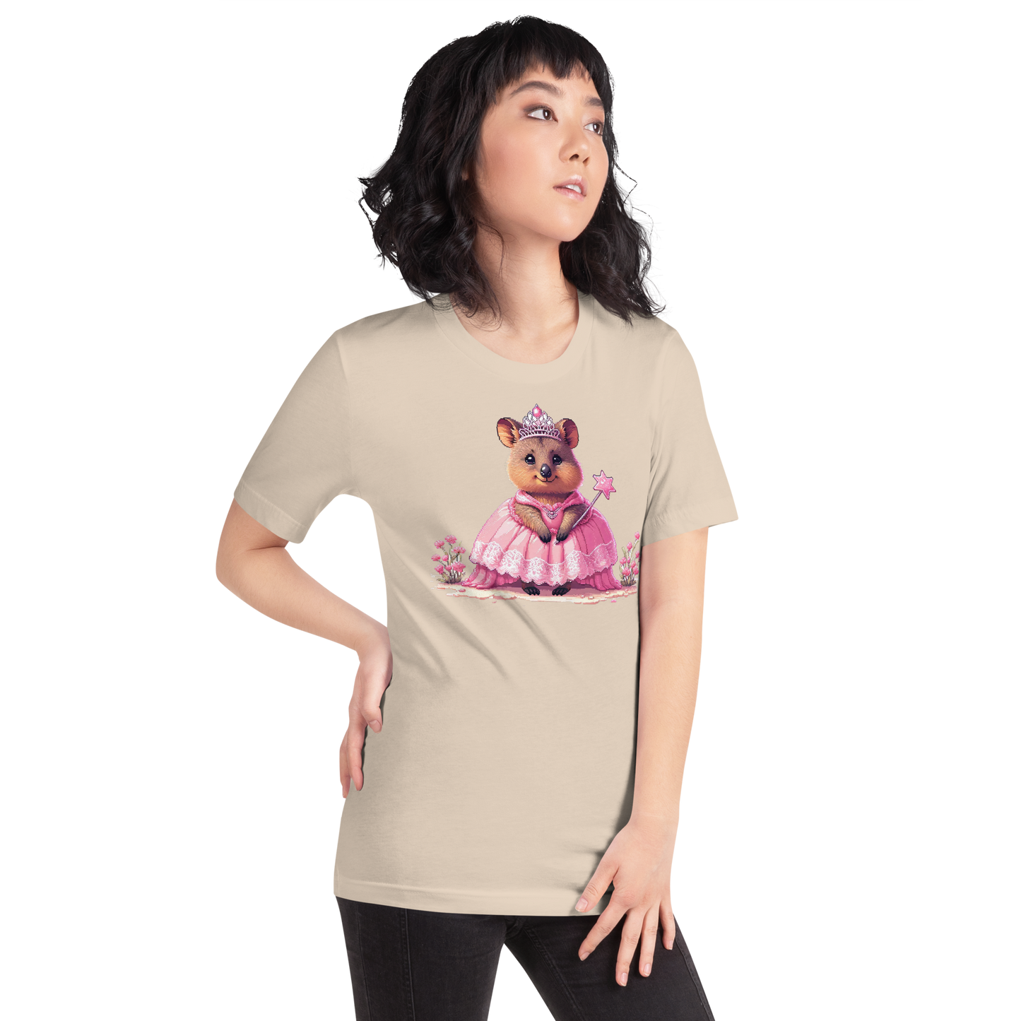 "Ariana, The Princess Quokka" Unisex Shirt