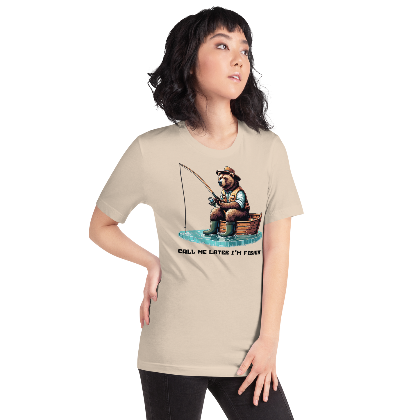 "Gone Fishin" Unisex Shirt w/ Text