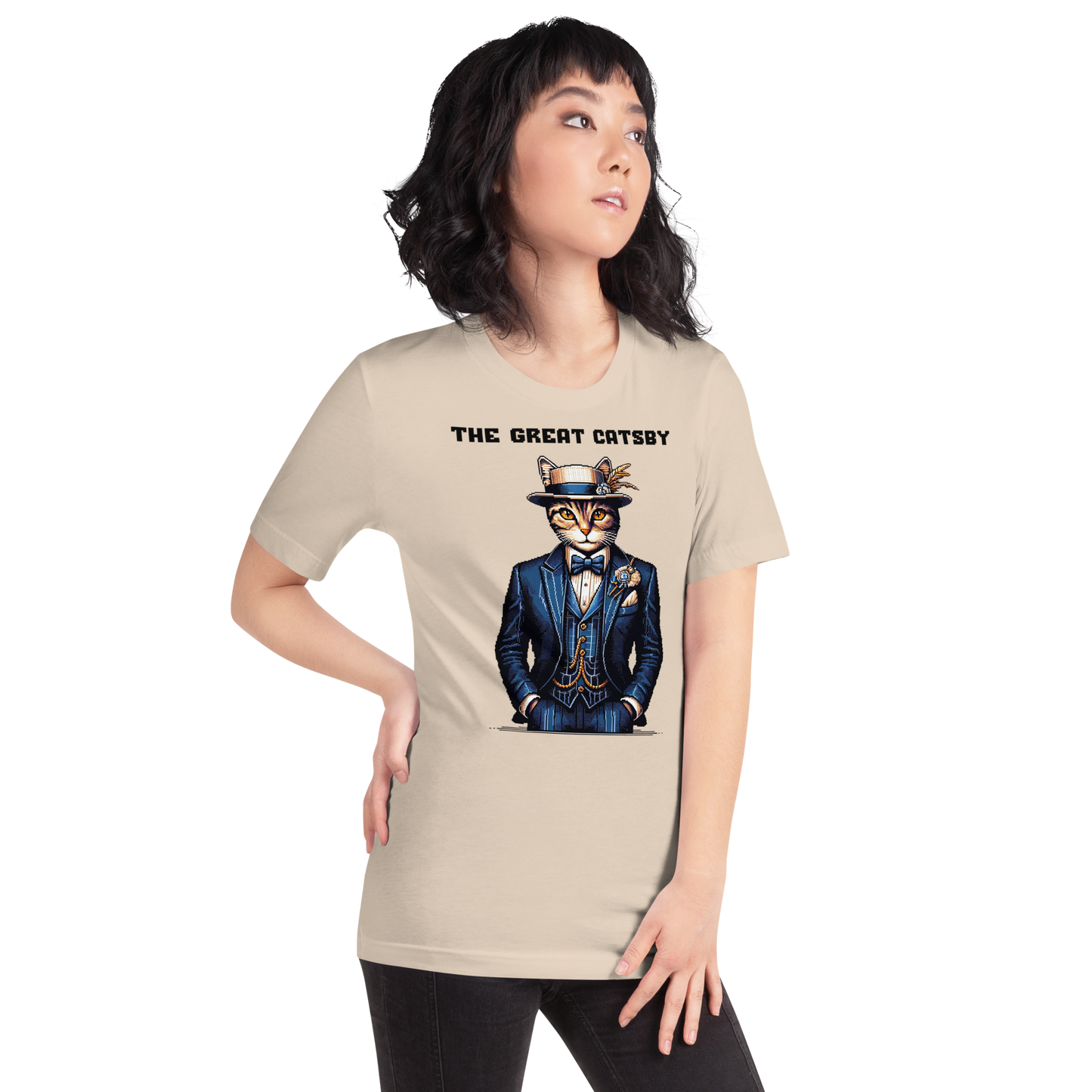 "The Great Catsby" Unisex Shirt w/ Text