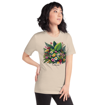 "Floraloha" Unisex Shirt w/ Text