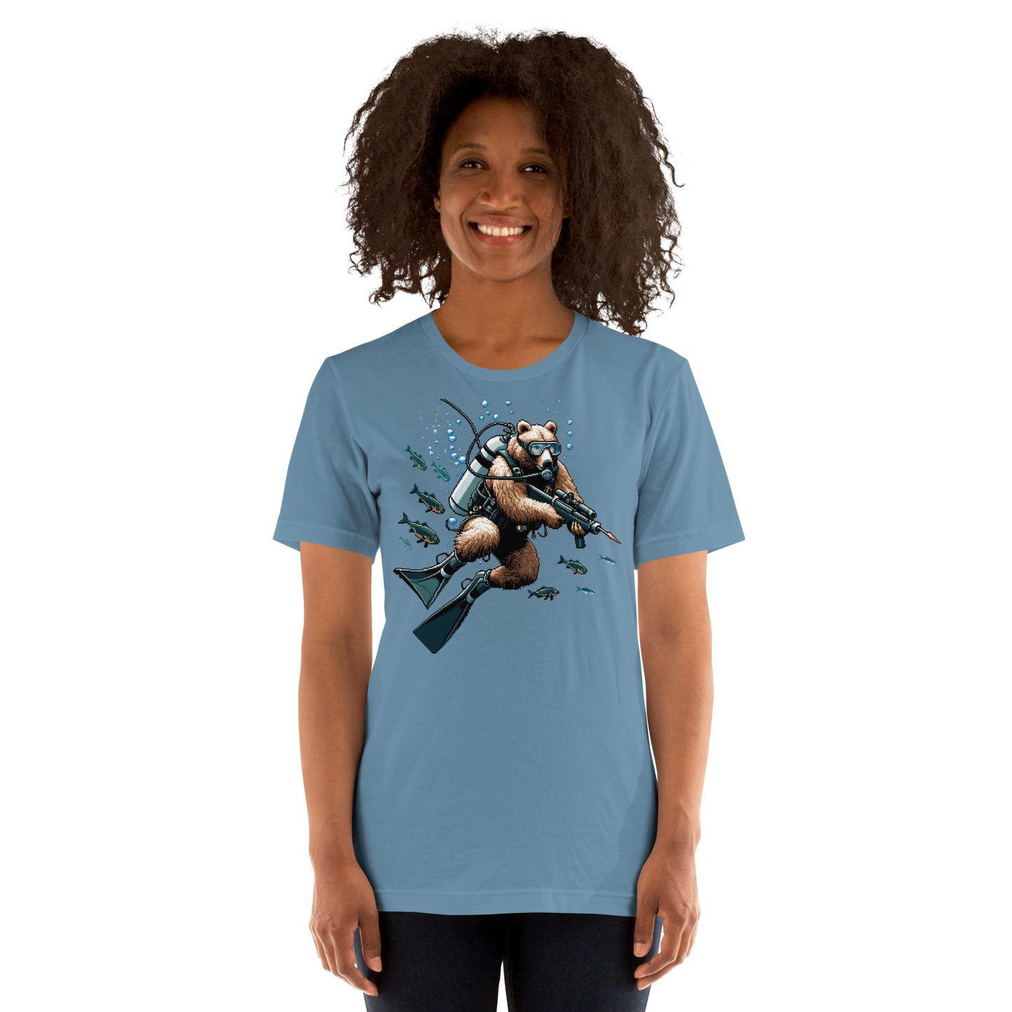 "Scuba Bear" Unisex Shirt