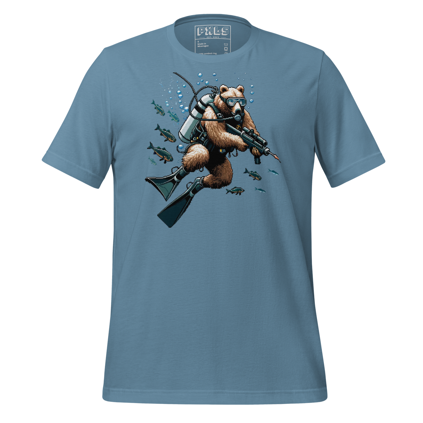 "Scuba Bear" Unisex Shirt