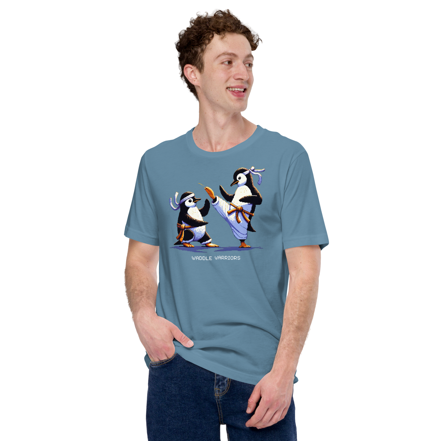 "Kung Fu Penguins" Unisex Shirt w/ Text