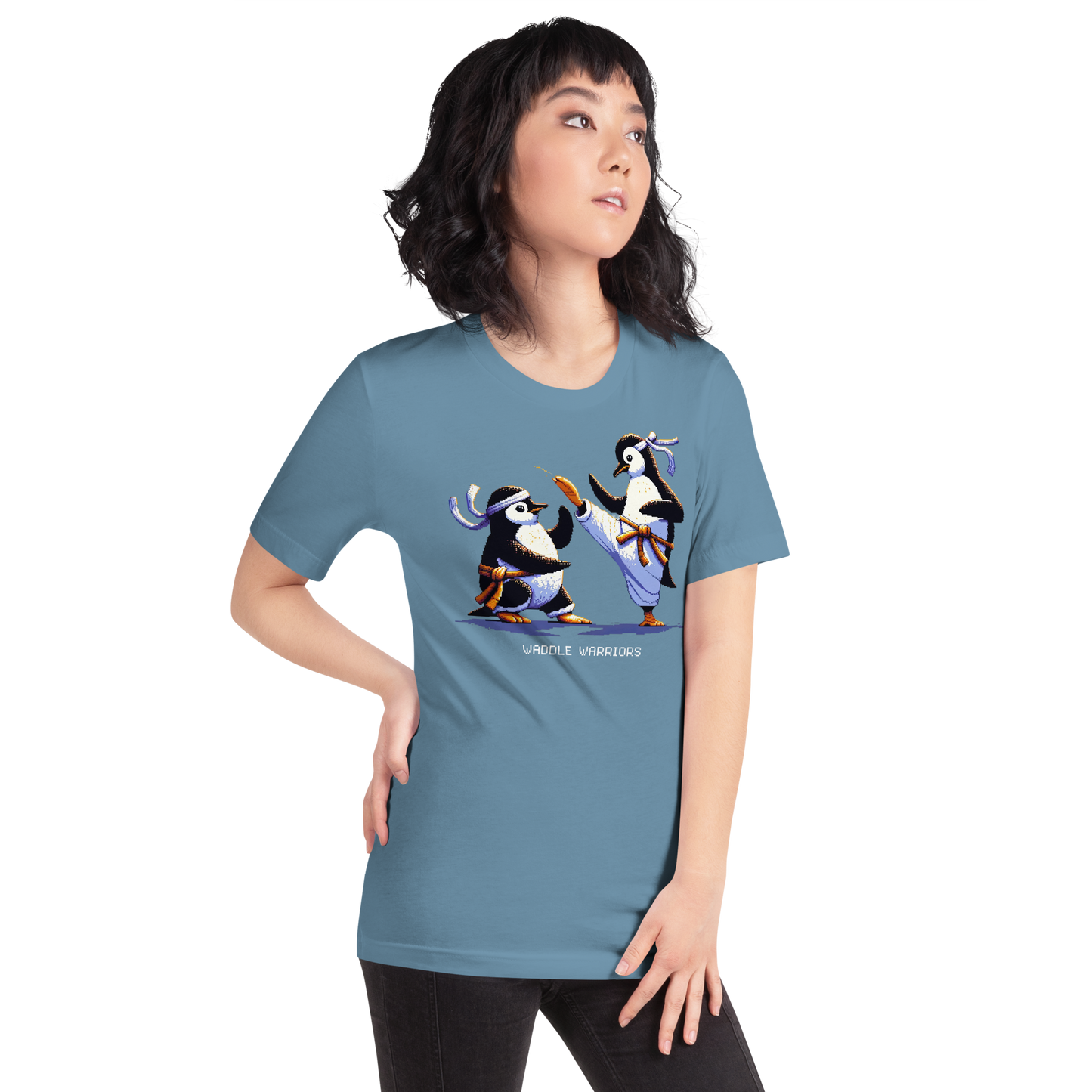 "Kung Fu Penguins" Unisex Shirt w/ Text