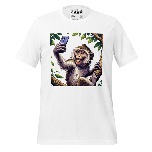 "Monkey Selfie" Unisex Shirt