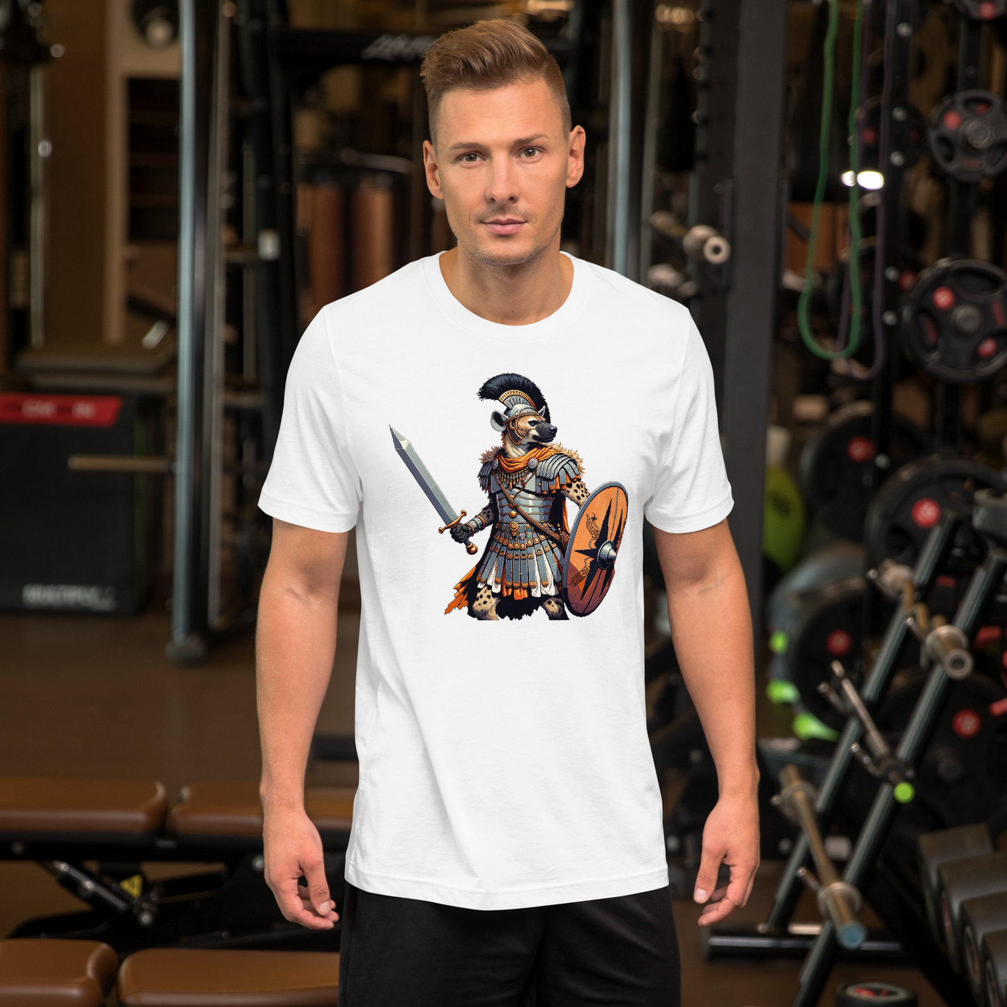 "Roman Gladiator Hyena" Unisex Shirt
