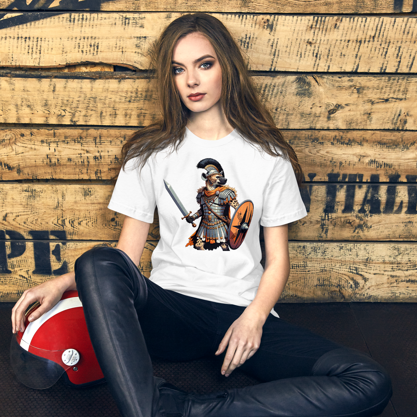 "Roman Gladiator Hyena" Unisex Shirt