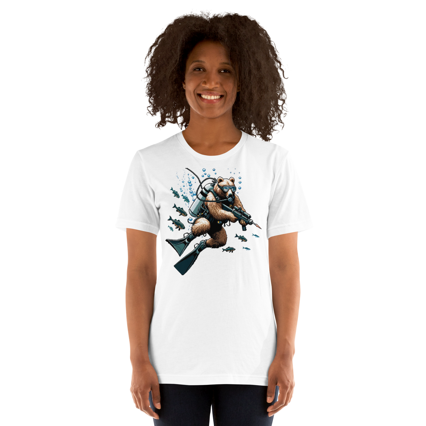 "Scuba Bear" Unisex Shirt