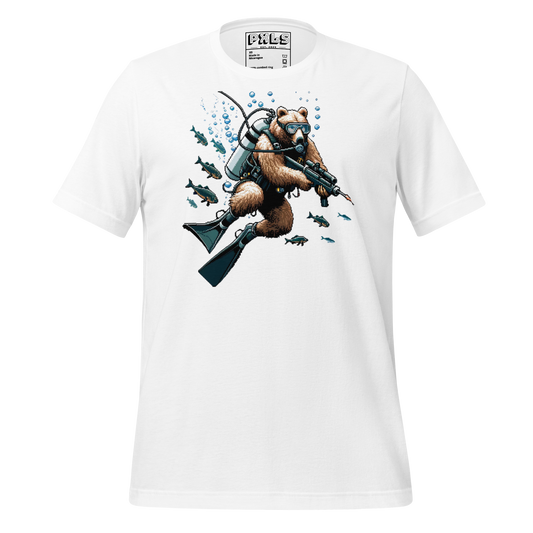 "Scuba Bear" Unisex Shirt