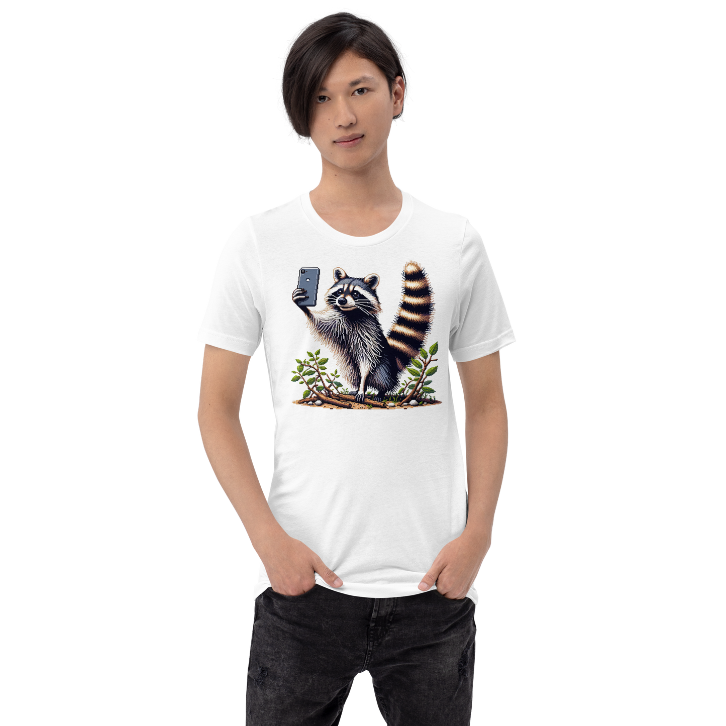 "Raccoon Selfie" Unisex Shirt
