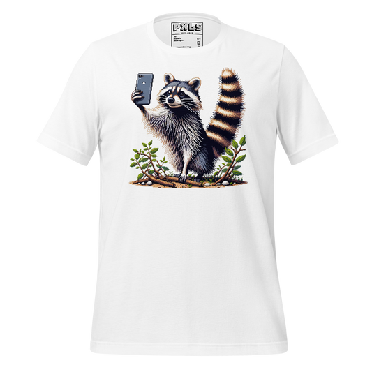 "Raccoon Selfie" Unisex Shirt