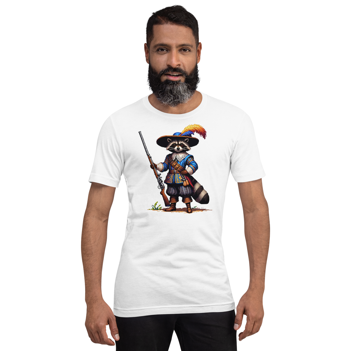 "Raccoon Musketeer" Unisex Shirt