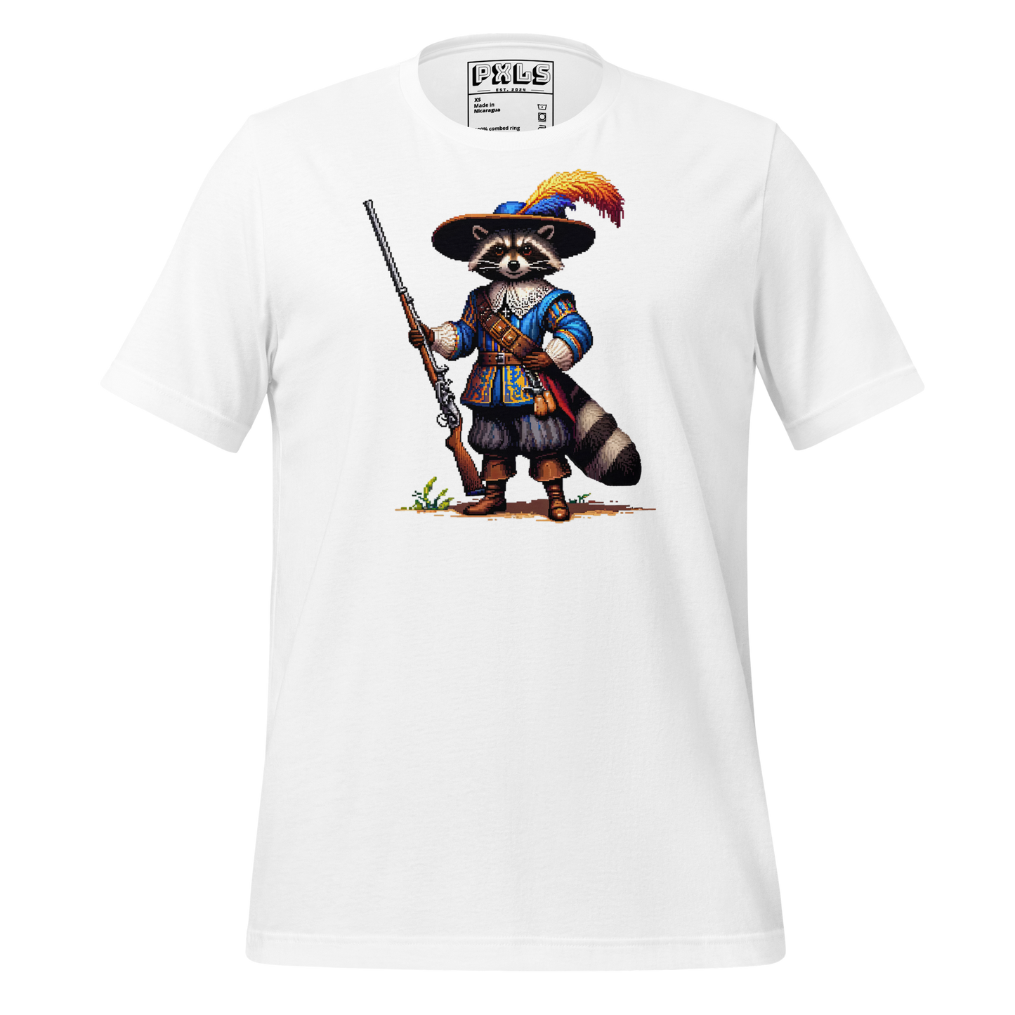 "Raccoon Musketeer" Unisex Shirt