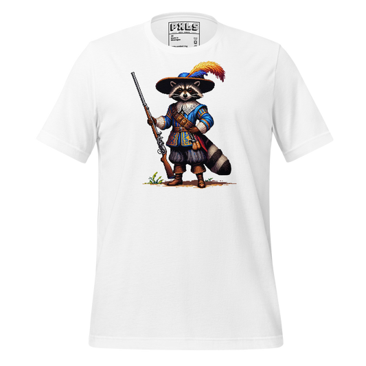 "Raccoon Musketeer" Unisex Shirt