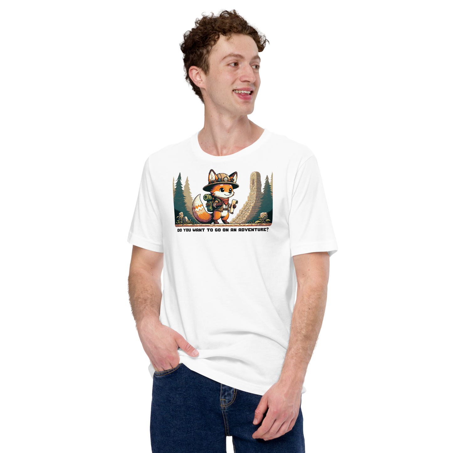 "The Spirit of Adventure" Unisex Shirt w/ Text
