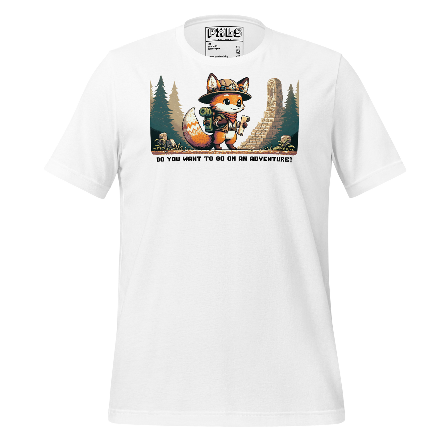 "The Spirit of Adventure" Unisex Shirt w/ Text