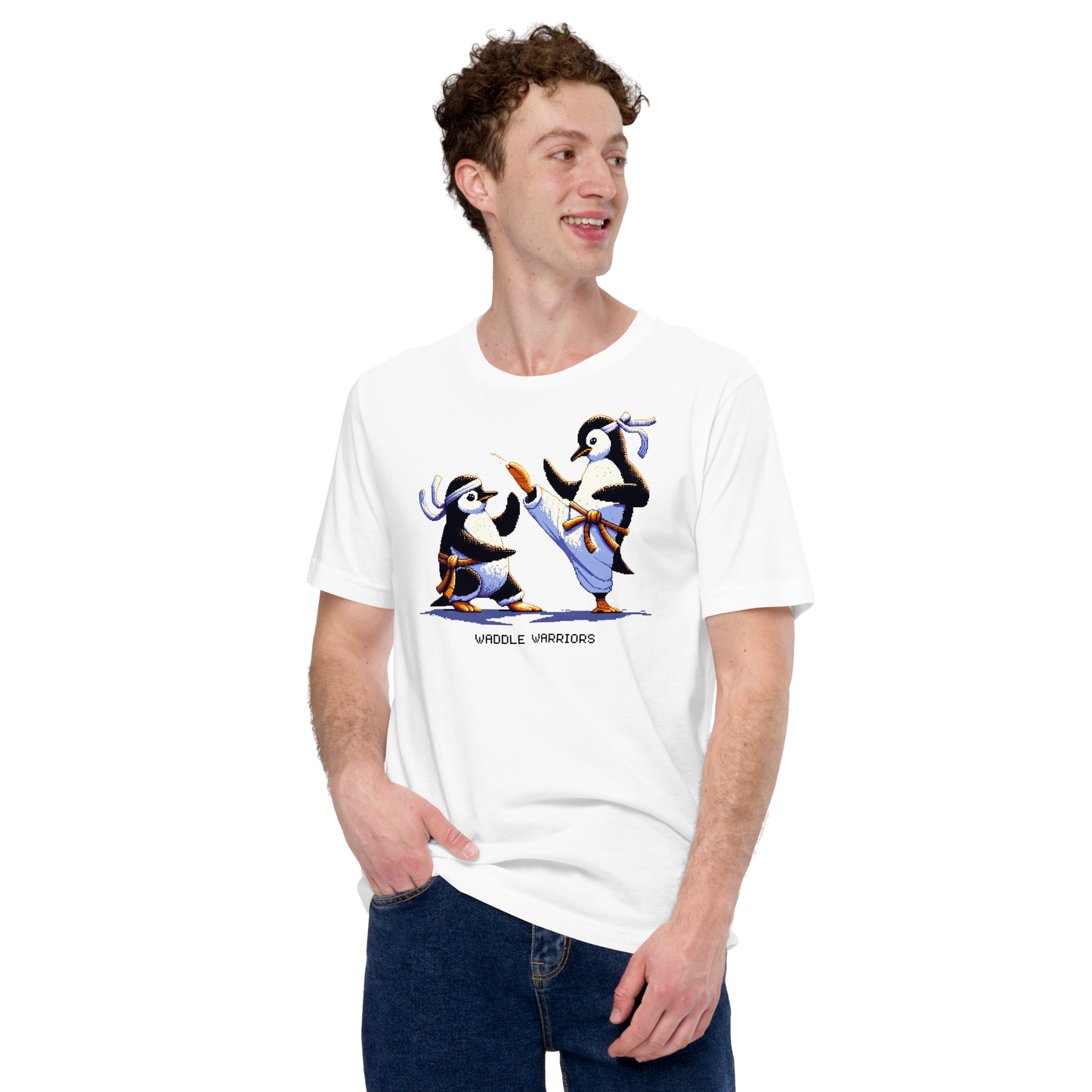 "Kung Fu Penguins" Unisex Shirt w/ Text