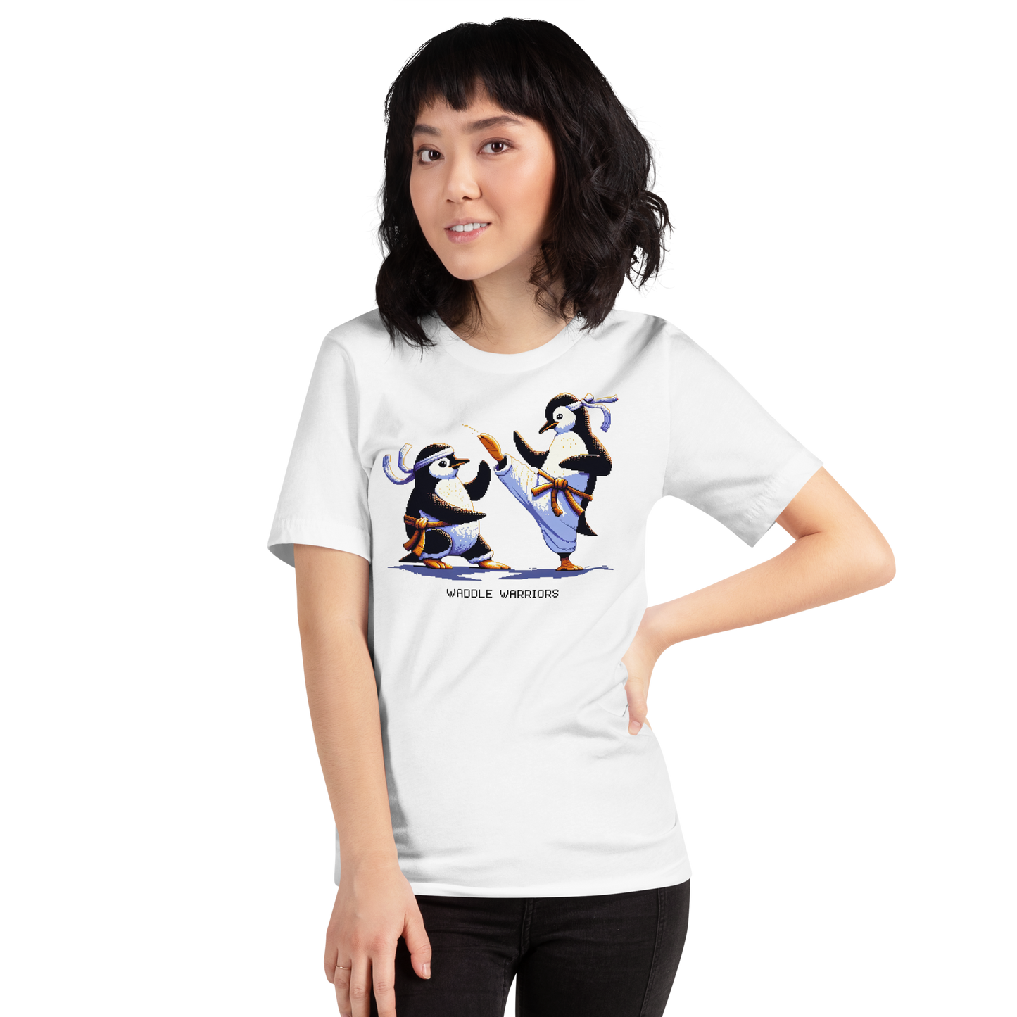 "Kung Fu Penguins" Unisex Shirt w/ Text