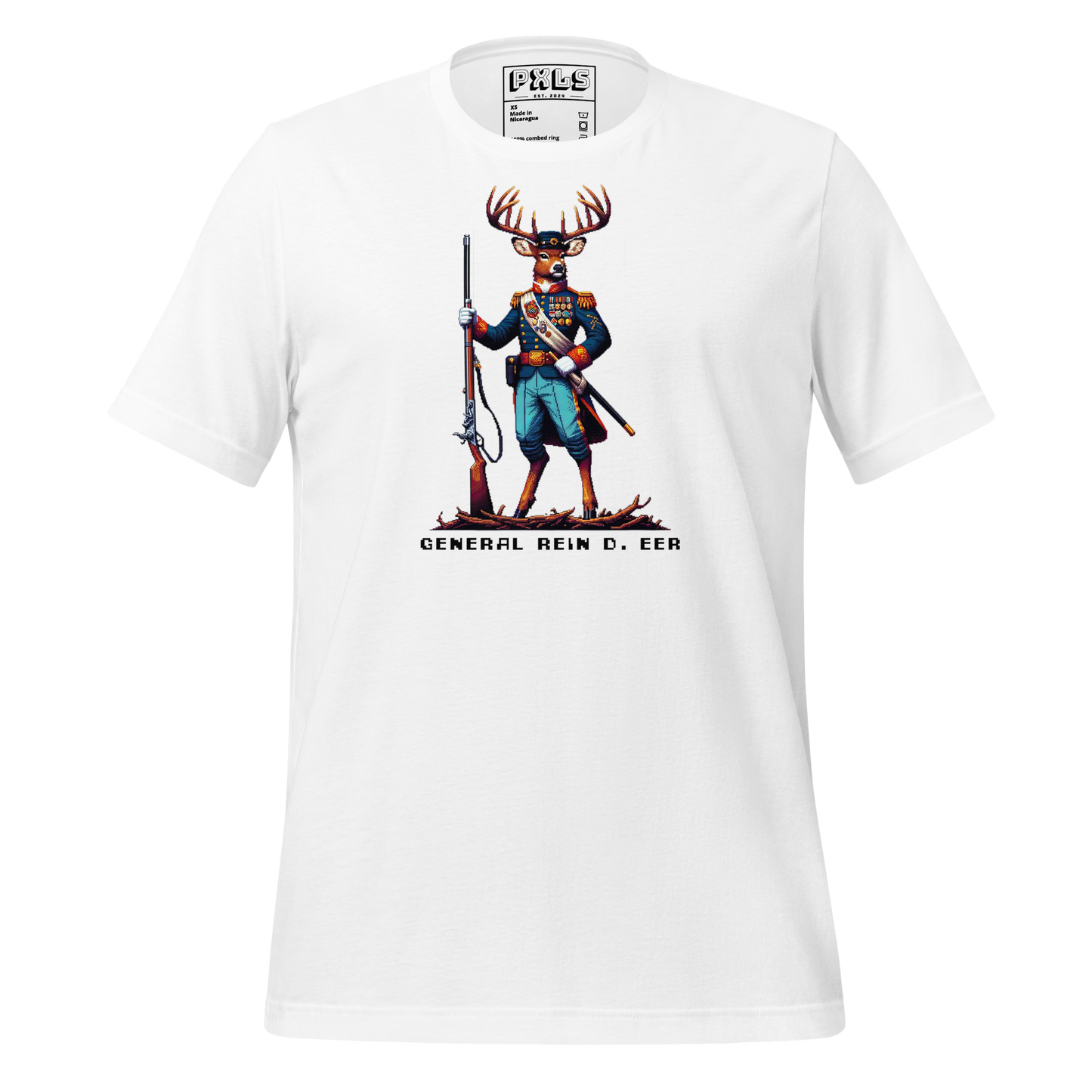"General Rein D. Eer" Unisex Shirt w/ Text