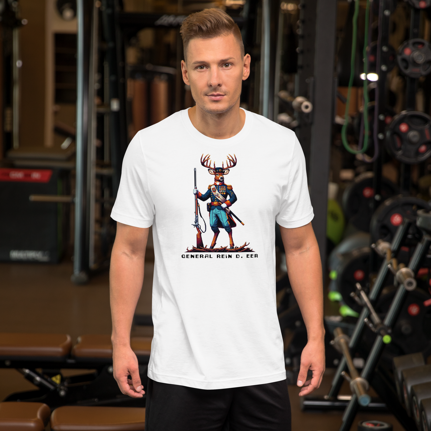 "General Rein D. Eer" Unisex Shirt w/ Text