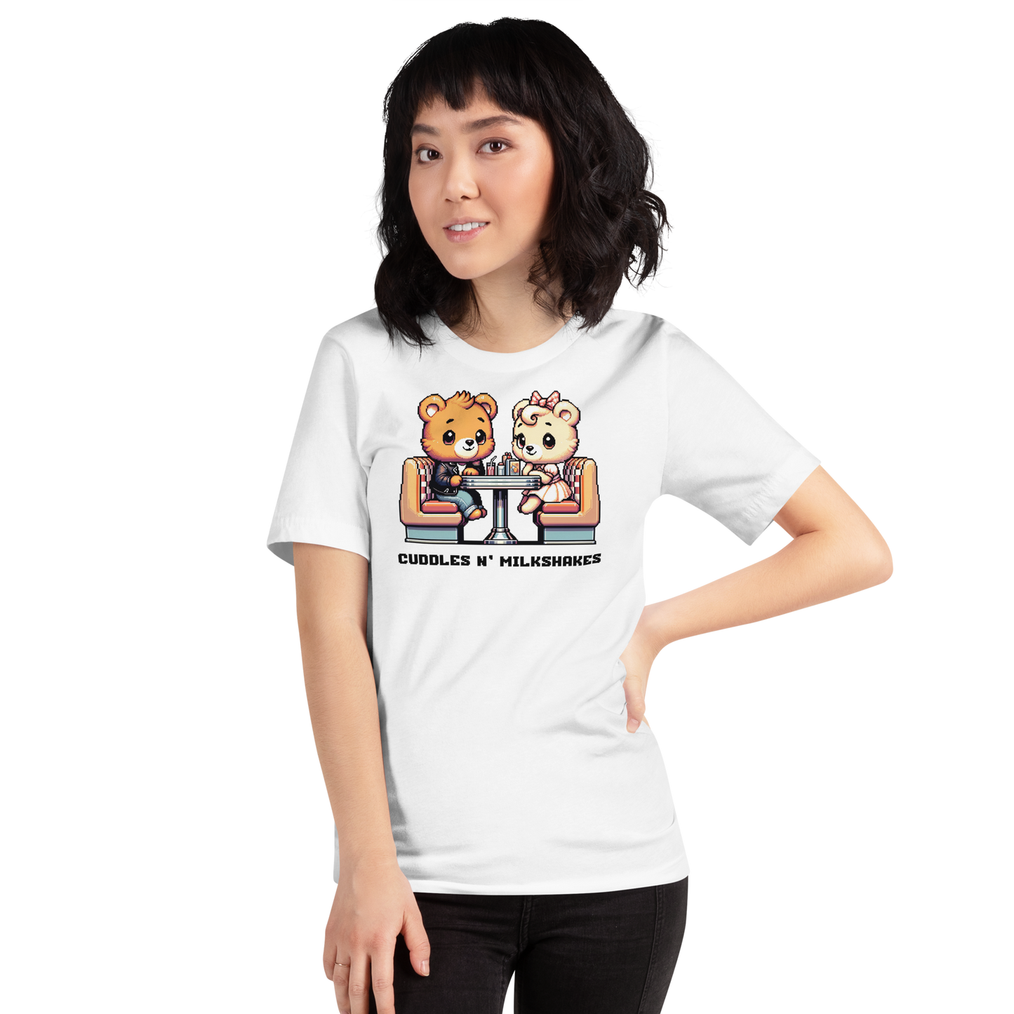 "Diner Bears" Unisex Shirt w/ Text