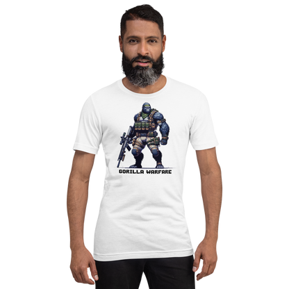 "Gorilla Warfare" Unisex Shirt w/ Text