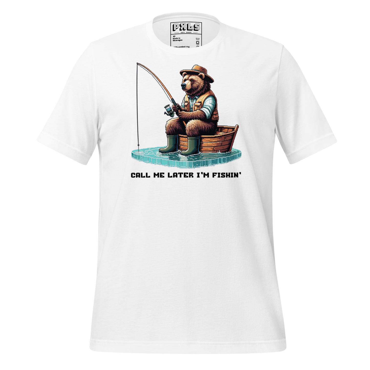 "Gone Fishin" Unisex Shirt w/ Text