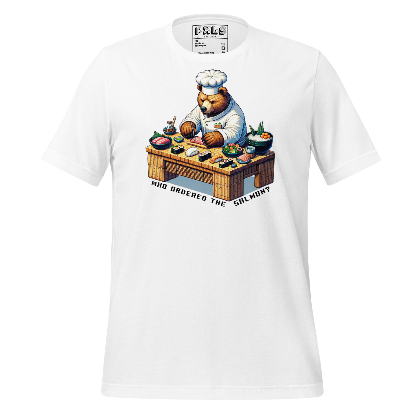 "Sushi Bear" Unisex Shirt w/ Text