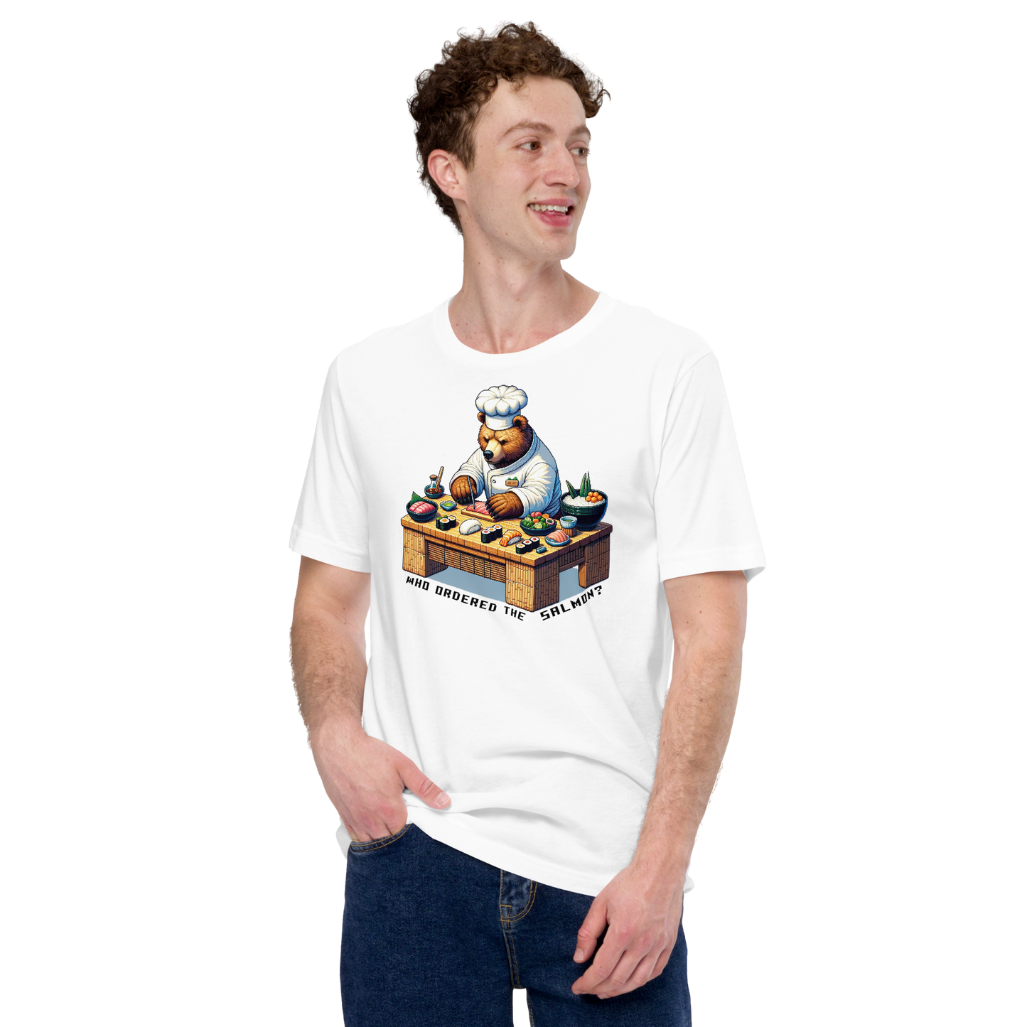 "Sushi Bear" Unisex Shirt w/ Text