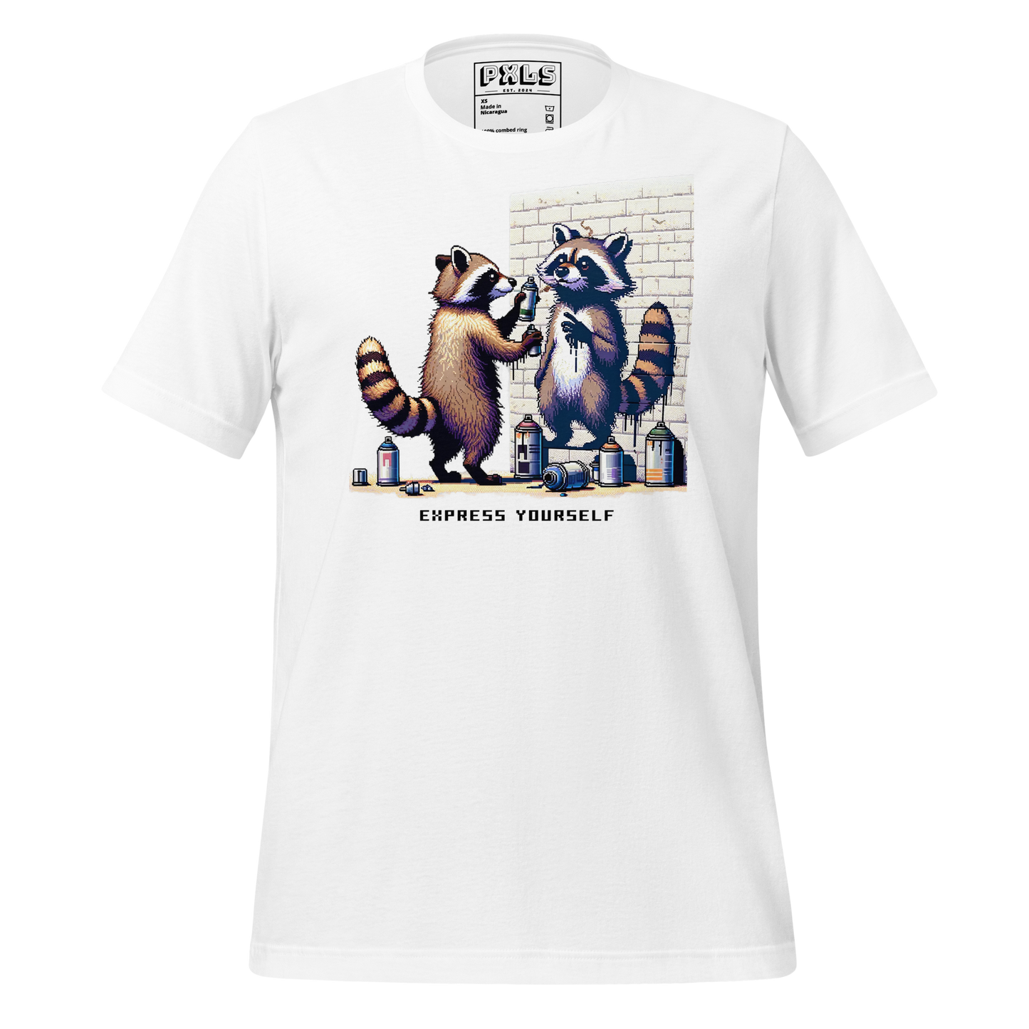 "Graffiticoon" Unisex Shirt w/ Text
