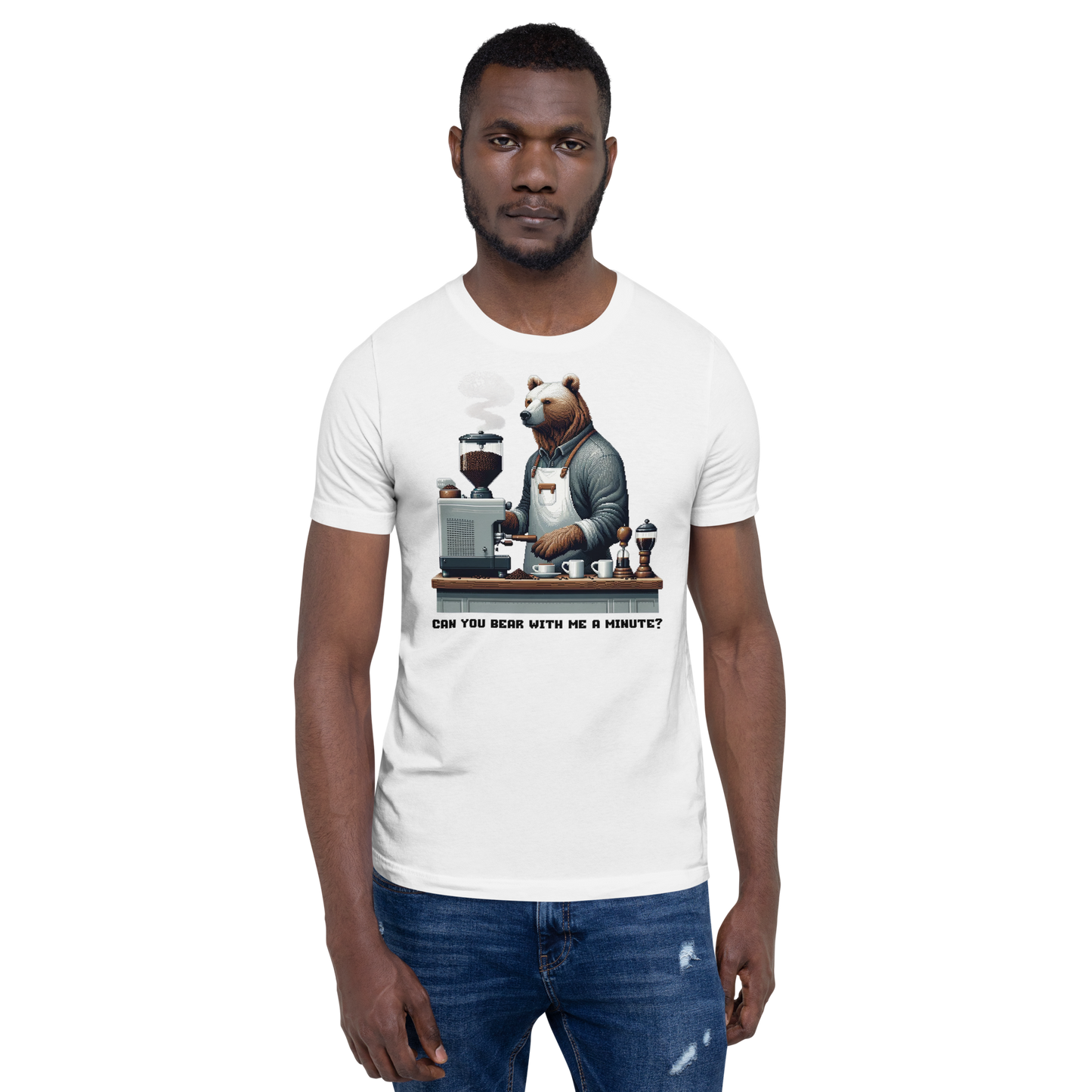 "Bearista" Unisex Shirt w/ Text