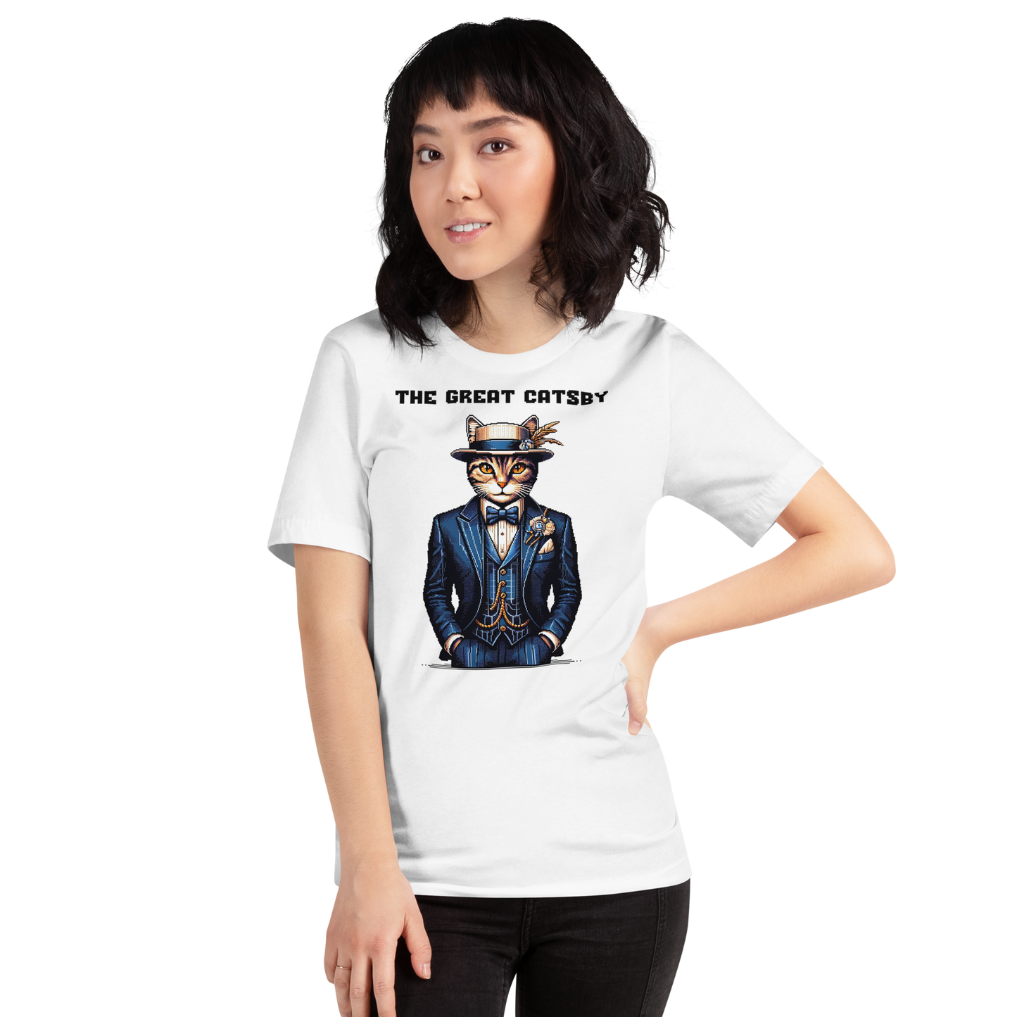 "The Great Catsby" Unisex Shirt w/ Text