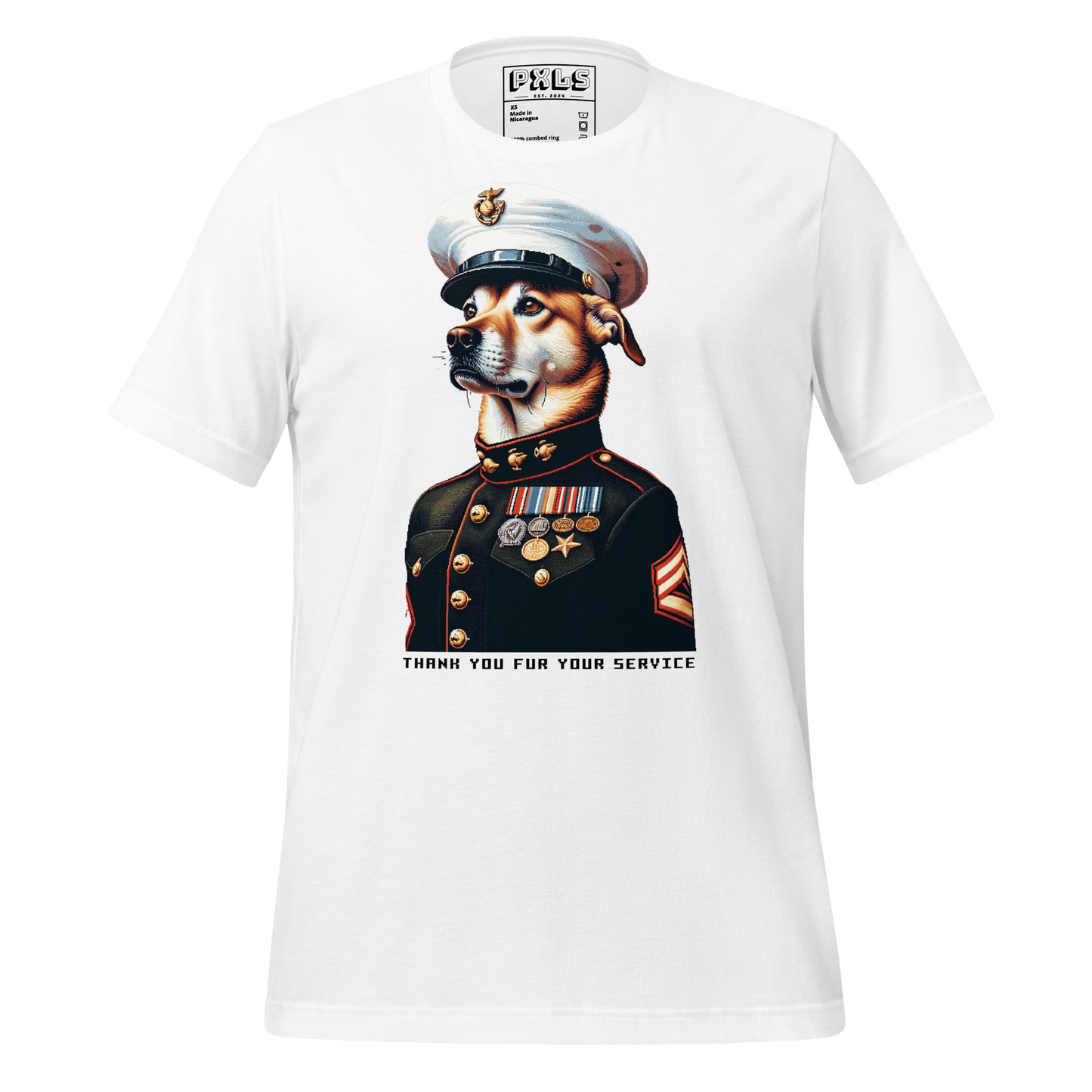 "Thank You Fur Your Service" Unisex Shirt w/ Text