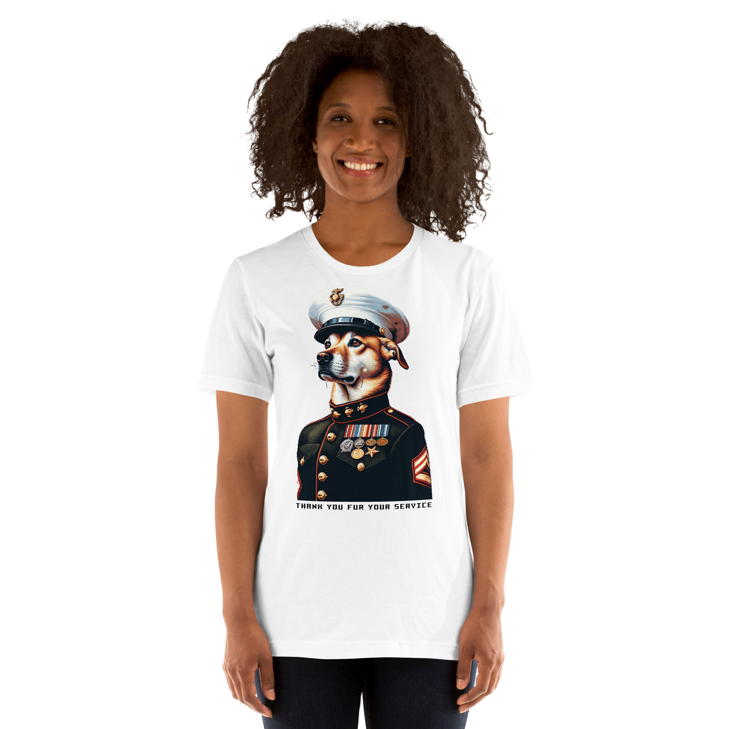 "Thank You Fur Your Service" Unisex Shirt w/ Text